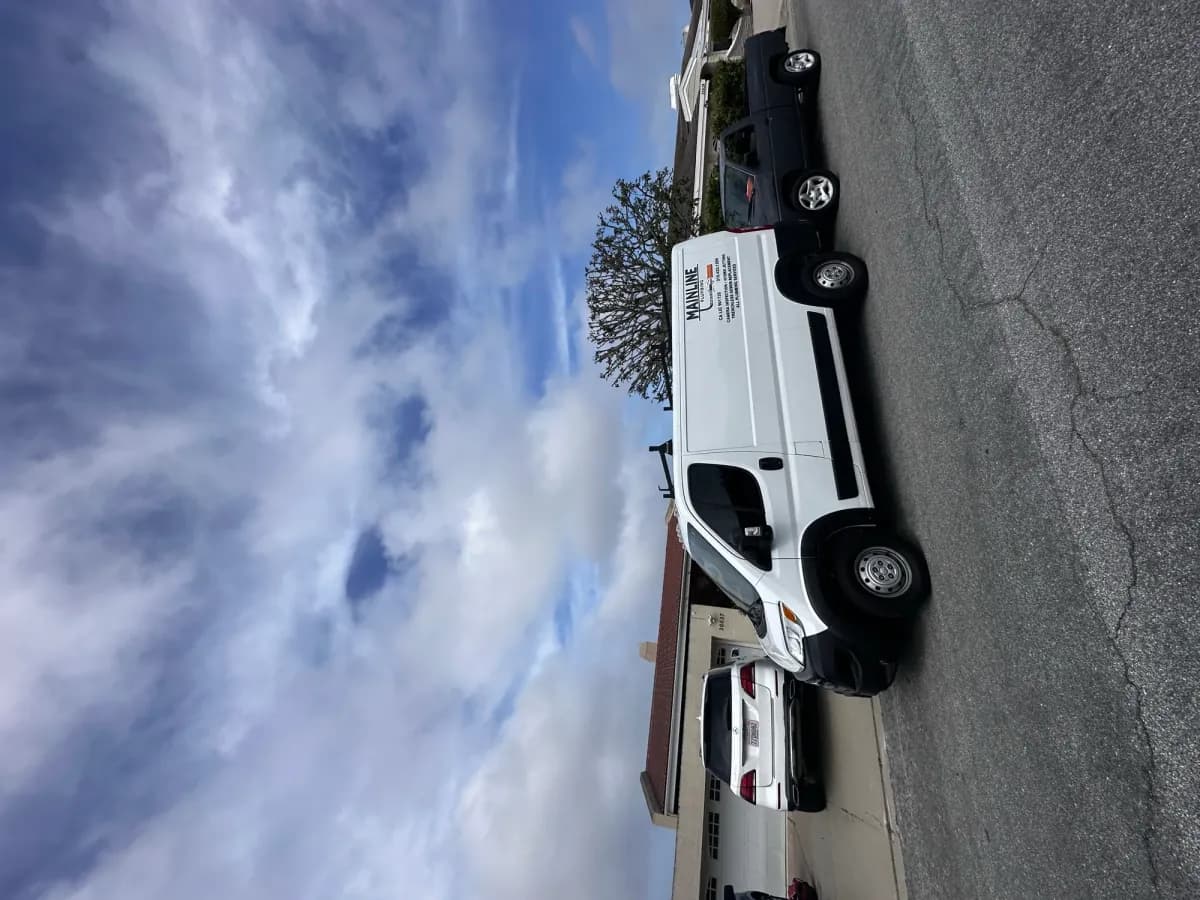 Mainline Plumbing truck ready for dispatch