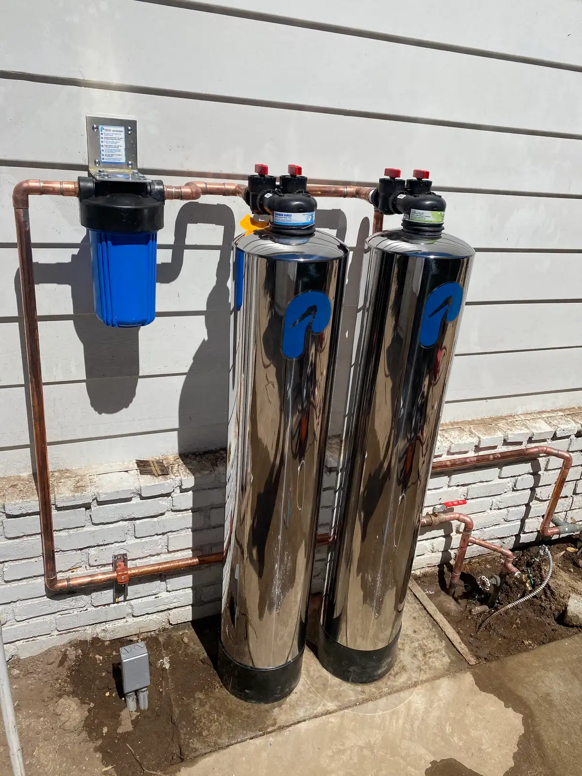 Water Filtration Systems — Mainline plumbing service in the South Bay